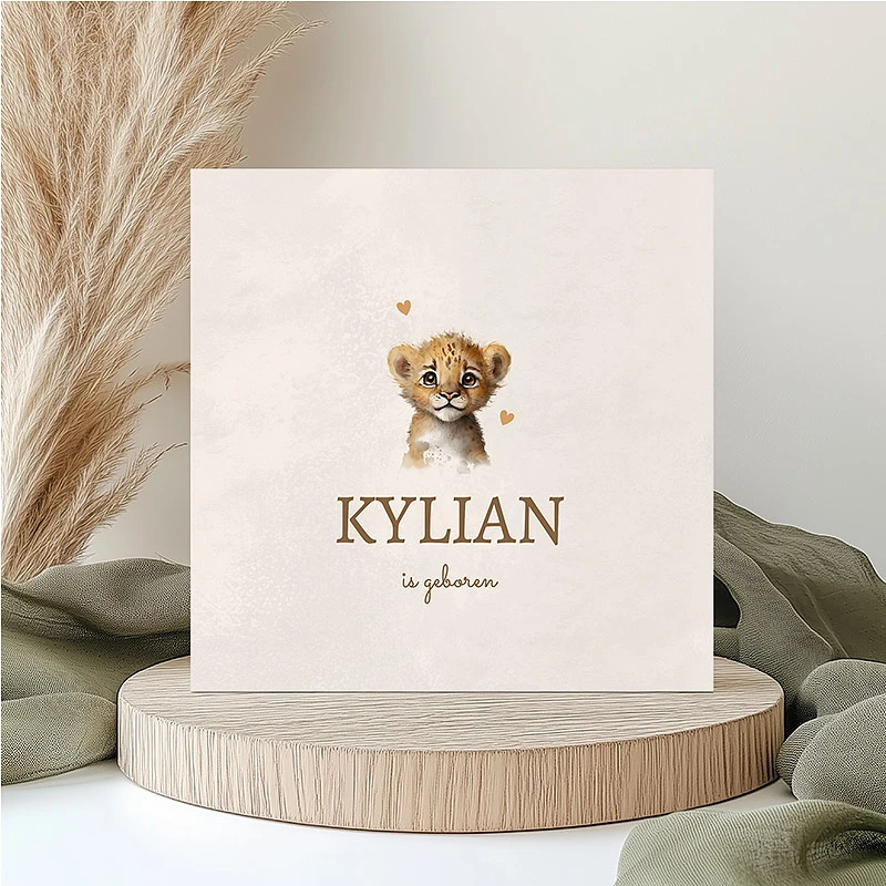 Geboortekaartjes voor een jongen