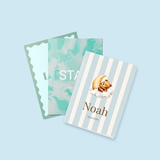 Geboortekaartjes voor jongen ontwerpen