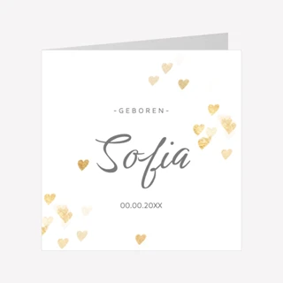 Geboortekaartjes met foto