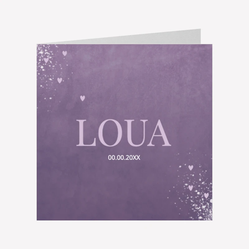 Geboortekaartjes met foto