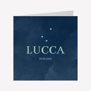 Geboortekaartje met foto