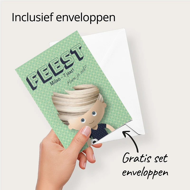 Uitnodigingen kinderfeestje goedkoop