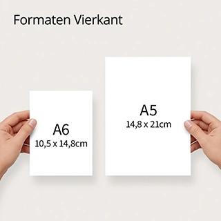 Uitnodigingen verjaardag klein of groot A5 A6