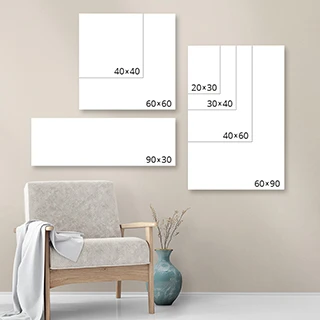 Grote Canvas formaten
