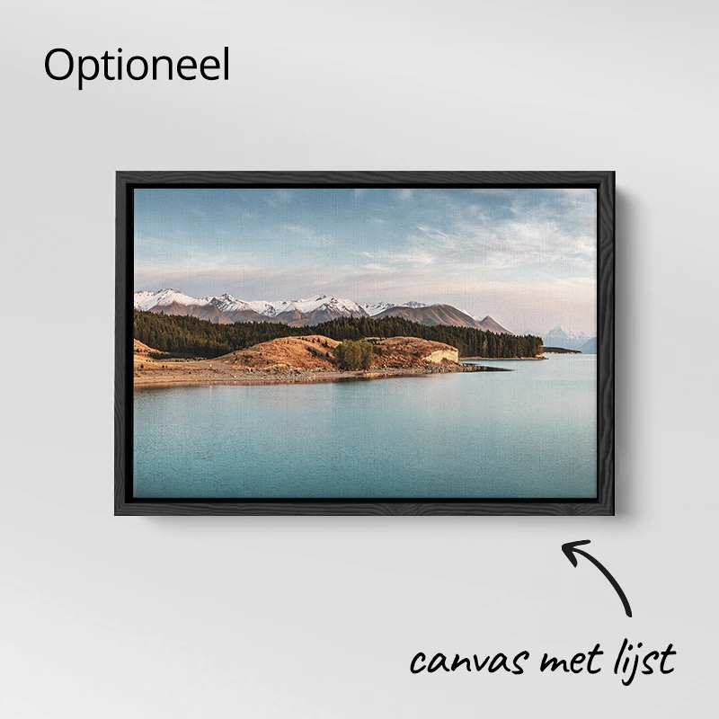 Canvas met lijst 60x40 cm liggend
