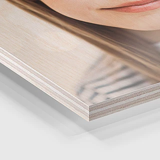 Foto op hout personaliseren