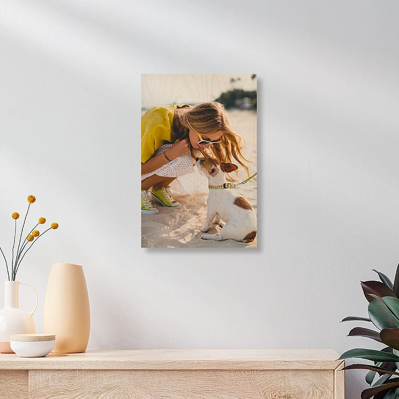 Foto op Hout 40x60 cm