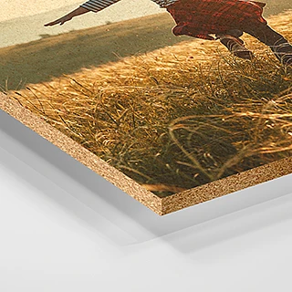 Prikbord personaliseren kurk met een foto bedrukken