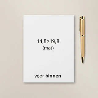 Tegeltje rechthoek formaat