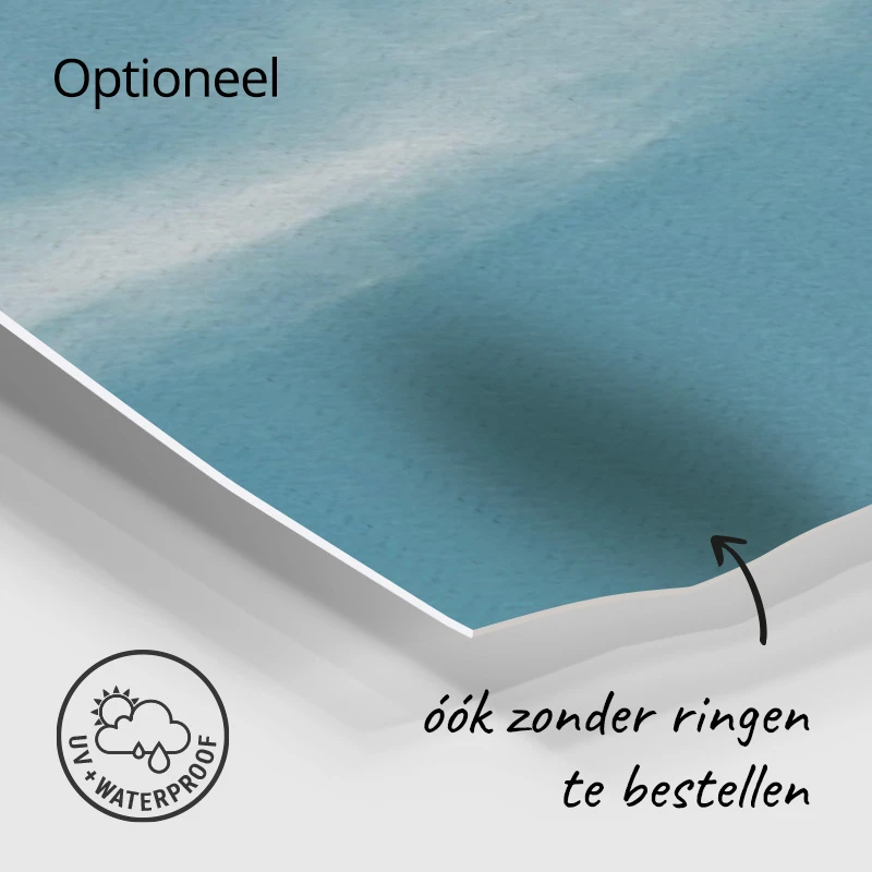 Foto op Tuinposter zonder ringen