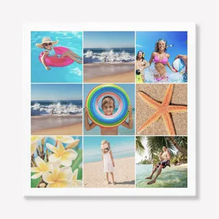 Canvas foto collage 40x40