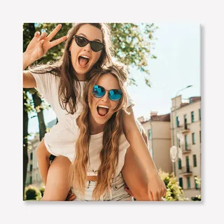 Canvas met foto 60x60