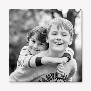 Zwart wit foto Canvas 60x60