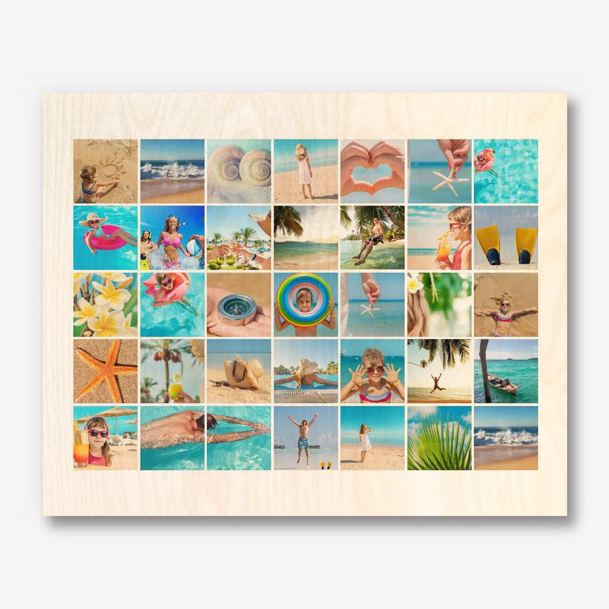 Foto Collage Groot Hout 40x30 