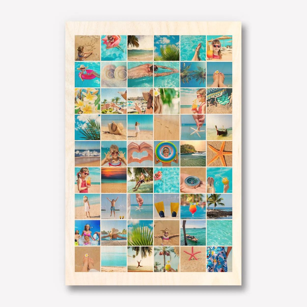 Foto Collage Groot Hout 40x60 