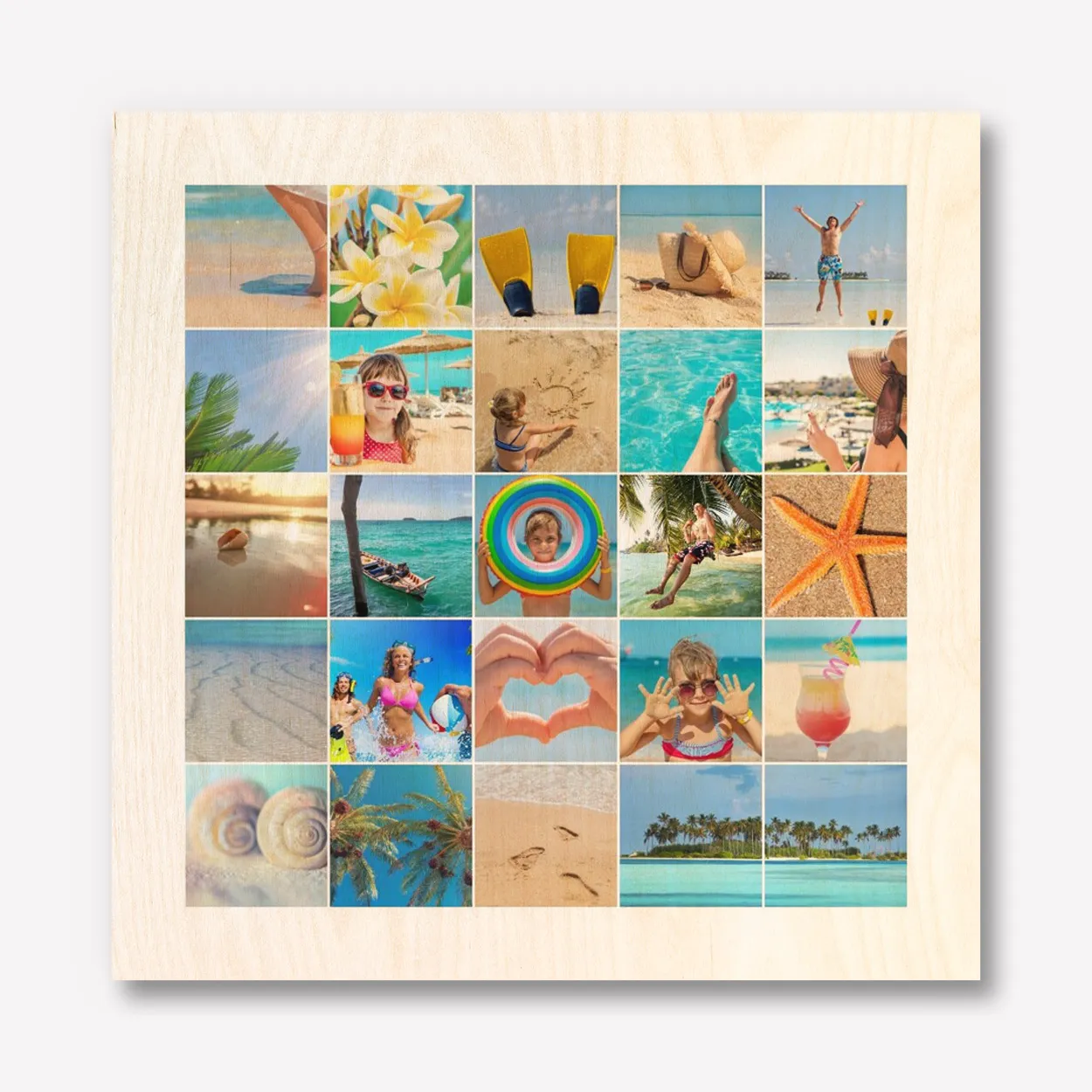 25 Foto Hout 60x60