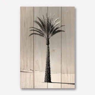 Zwart wit Foto op Hout 40x60