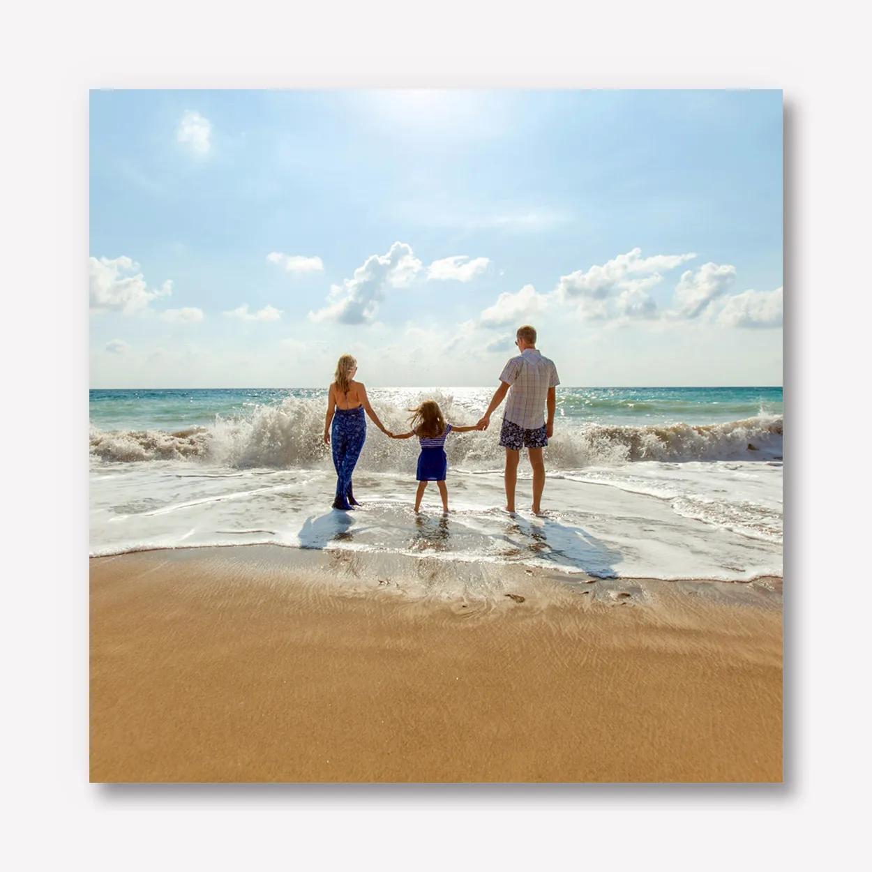 Foto op karton 20x20
