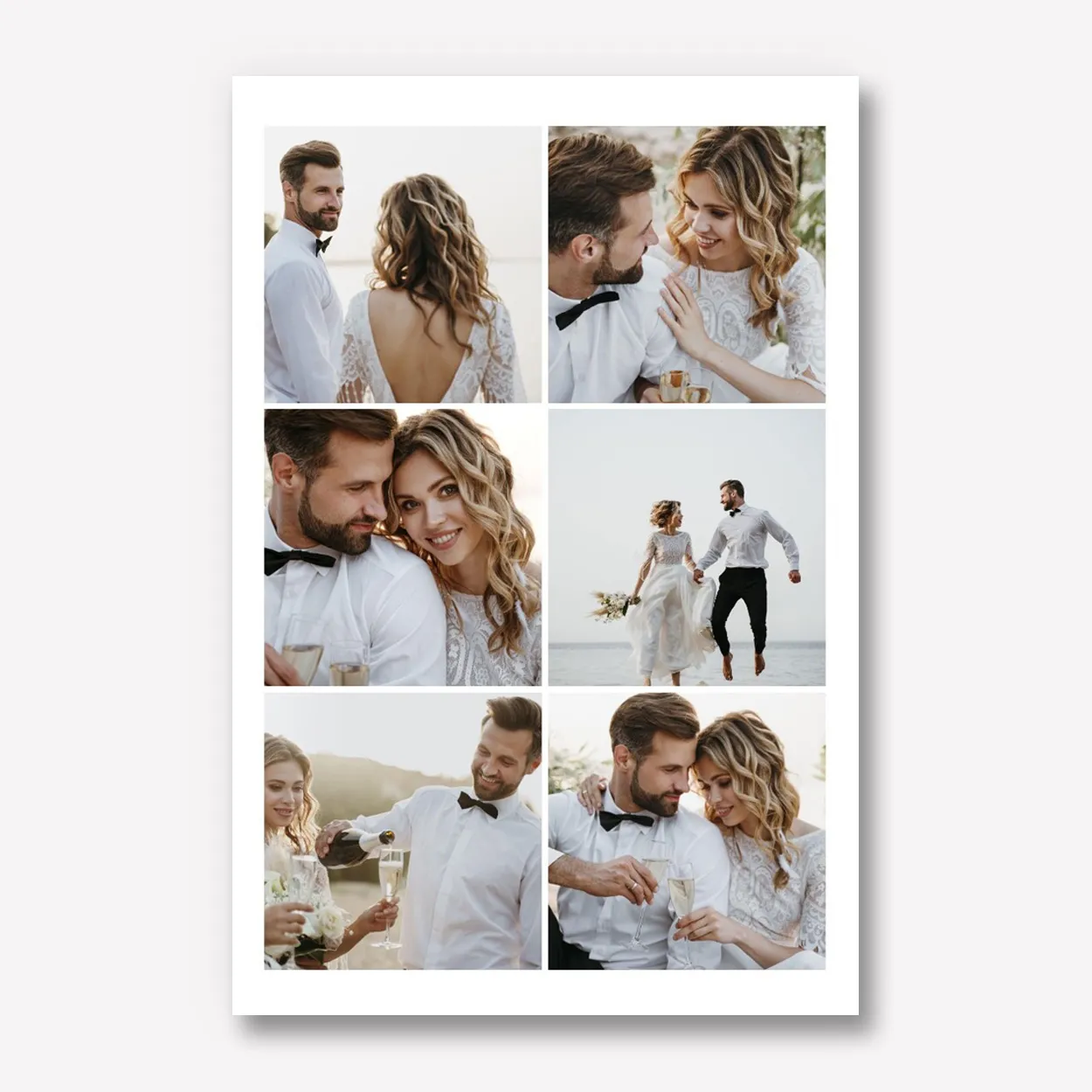 Karton met 6 foto's 20x30