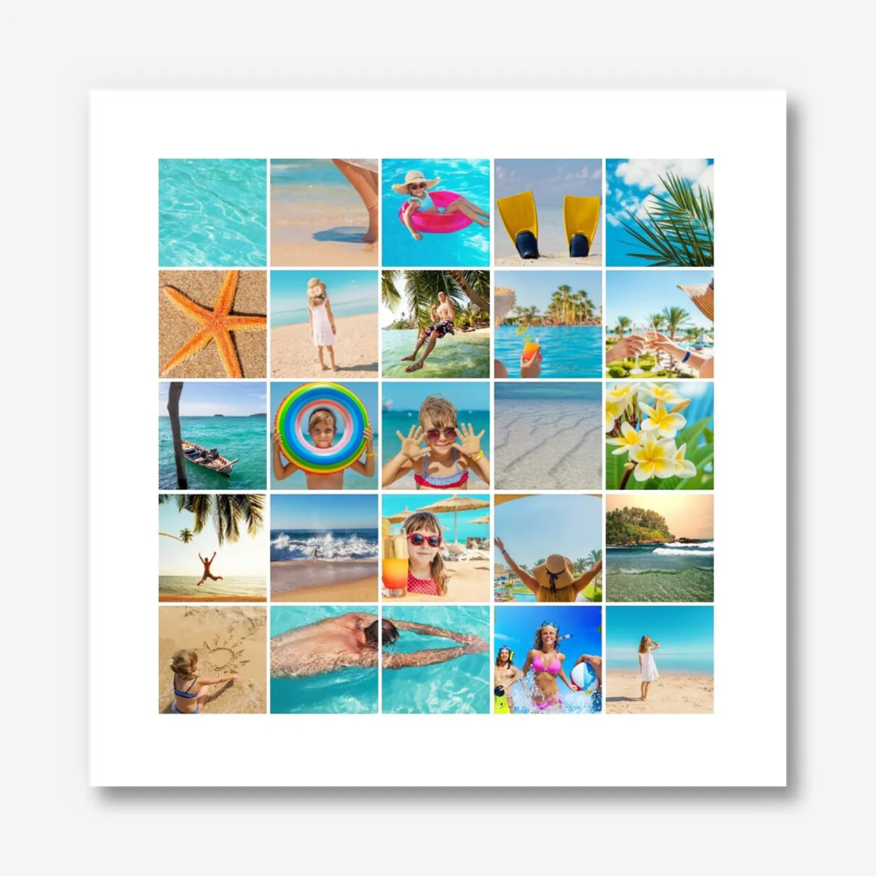 25 Foto Karton 40x40