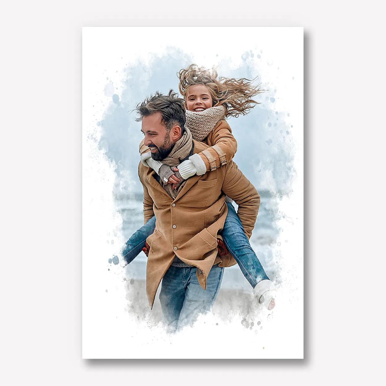 Waterverf Foto op Karton 50x70