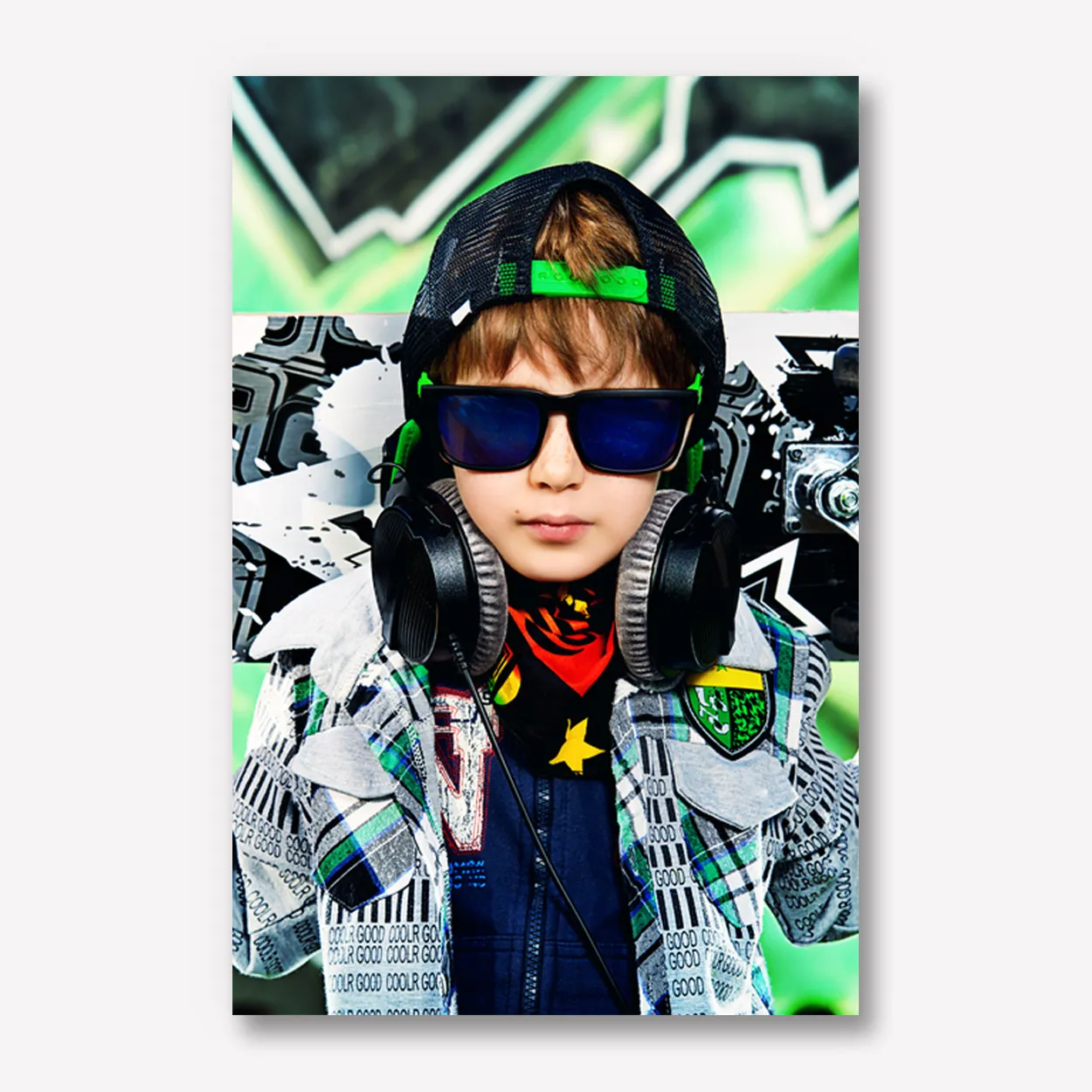 Foto op karton 60x90