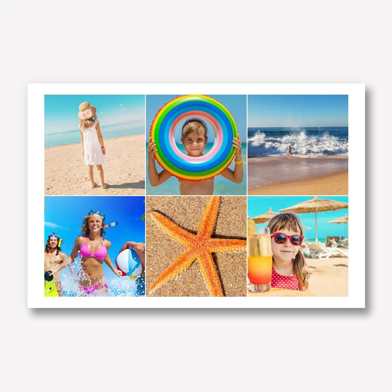 Karton met 6 foto's 90x60