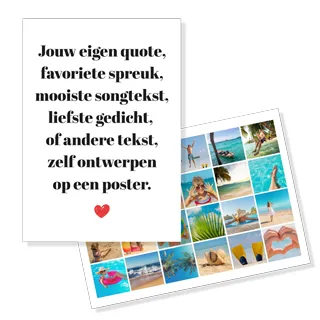 Poster A4 maken