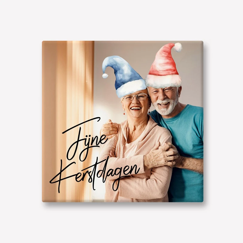 Tegeltje als kerstcadeau