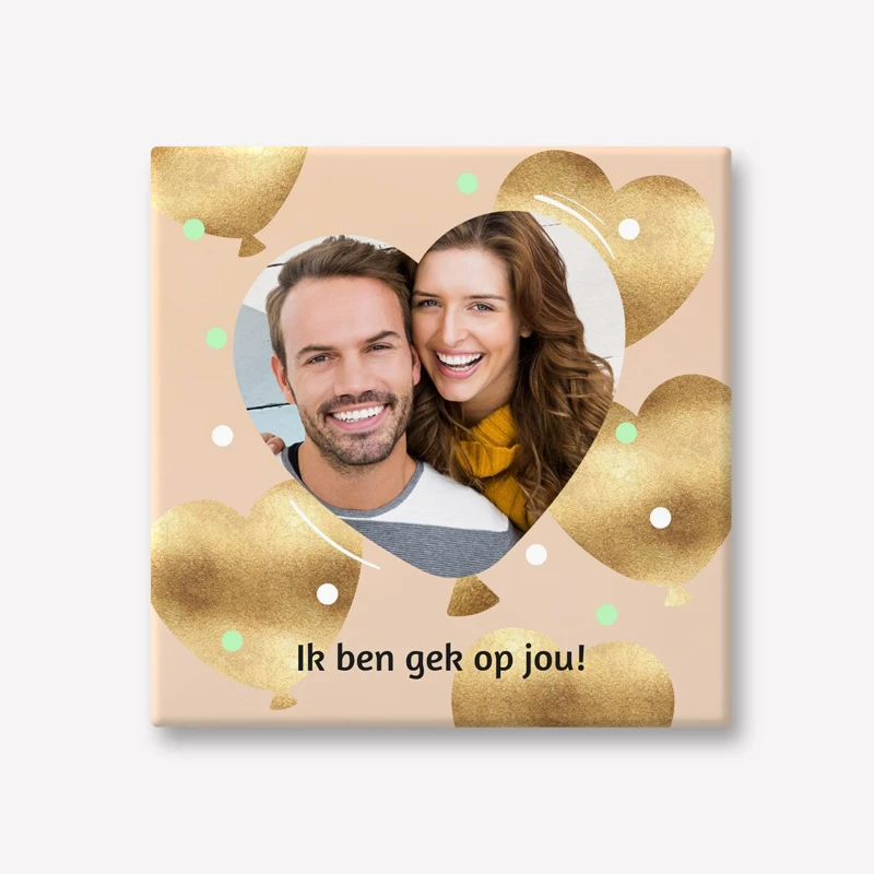 lief cadeau foto tegeltje maken