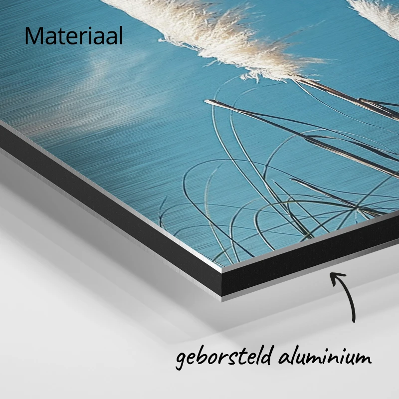 foto afdrukken op aluminium 60x60