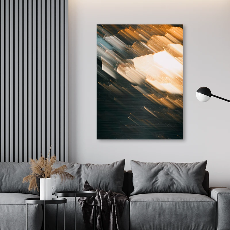 Geborsteld Aluminium met foto afdrukken