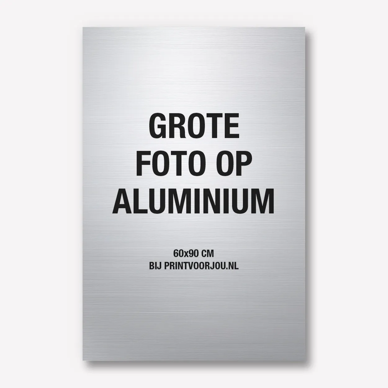 Blanco Aluminium zelf maken 60x90