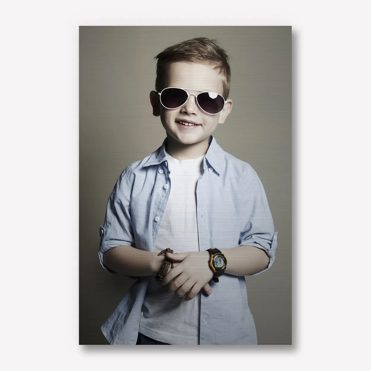 Foto op aluminium 60x90